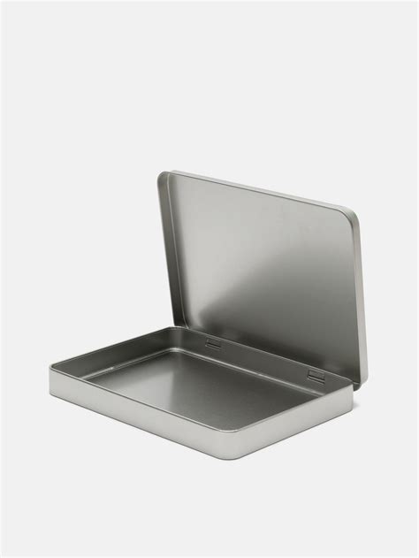 plastic hinged metal box|expanded metal boxes with lids.